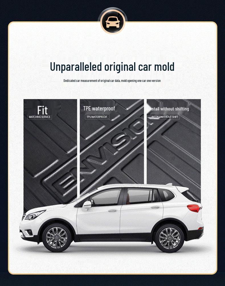Changan Custom TPE Trunk Mat: Waterproof Rear Compartment Liner for CS55, Yidong, CS75, and CS35