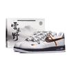 Air Force 1 Slip Resistant Cushioning Abrasion Resistant Low Top Skateboard Shoes Unisex White Gray CW2288-111(Team317-SBOX)