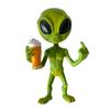 Alien Resin Statue Ornament Alien Garden Sculptures & Statues Yard Best Art Decor For Indoor Outdoor Home Or Office Collectible