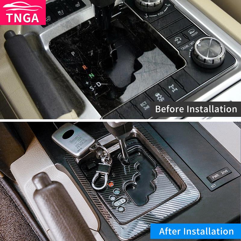 Gearbox Panel To Prevent Scratching For 2008- Toyota Land Cruiser 200 LC200 2018 Interior Modification Accessories