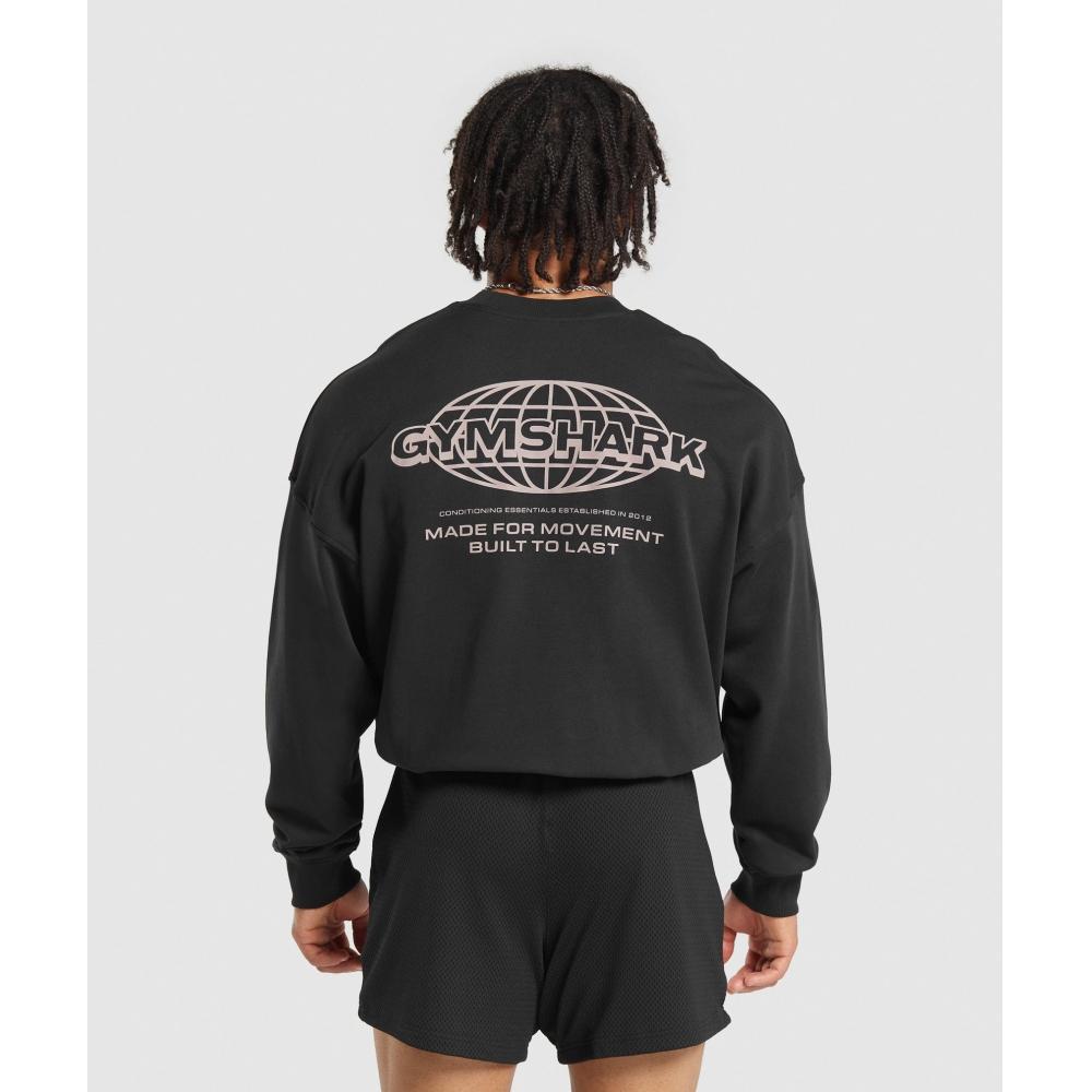 

Gymshark Worldwide Crew Черный A6a4o Bb2j S