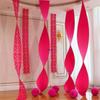 Wedding Origami Wave Festive Decoration Set: Extra Long Pull Flower Strips