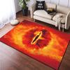 The Middle Earth Map Ring Pattern Area Rug Large Carpet for Living Room Bedroom Sofa Doormat Decoration,kids Non-slip Floor Mat