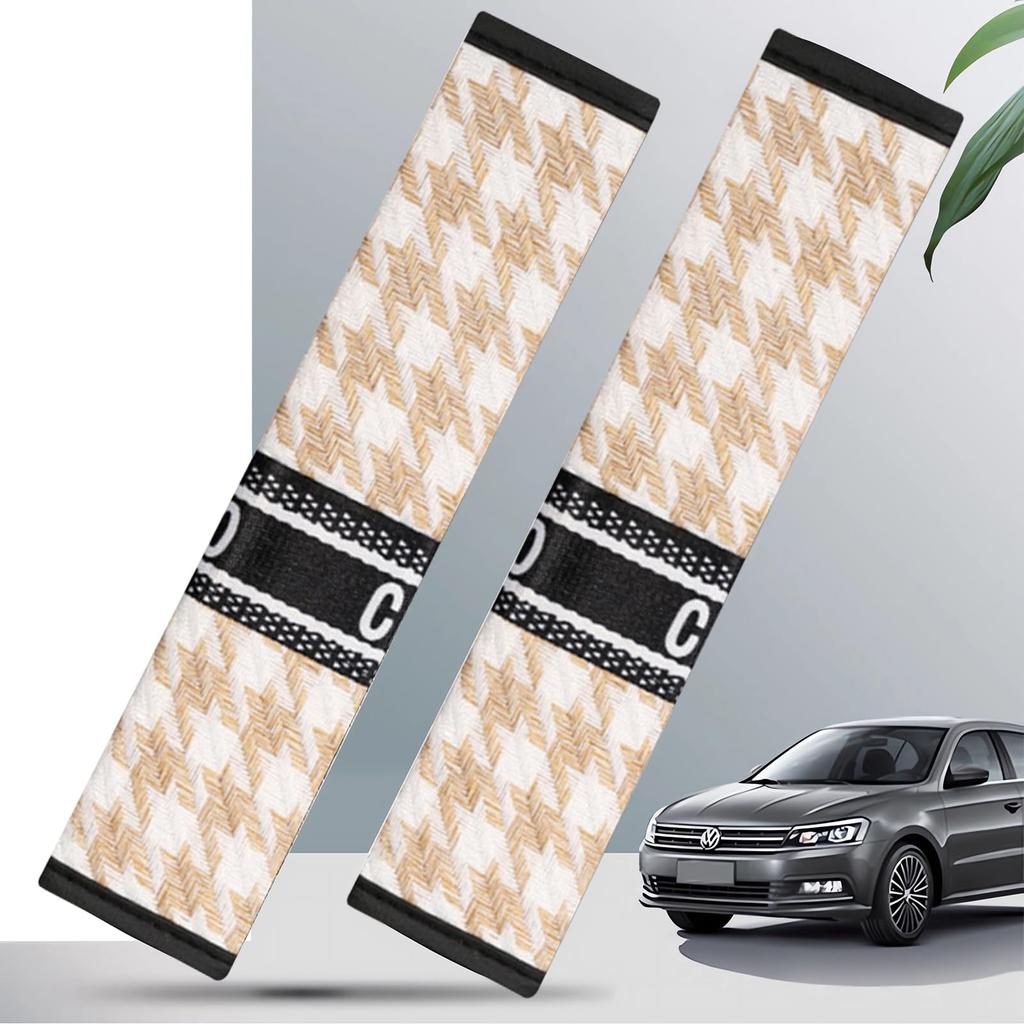 Seat Belt Covers 2 Pcs Seat Belt Pads Car Accessories Shoulder Neck Protection Seat