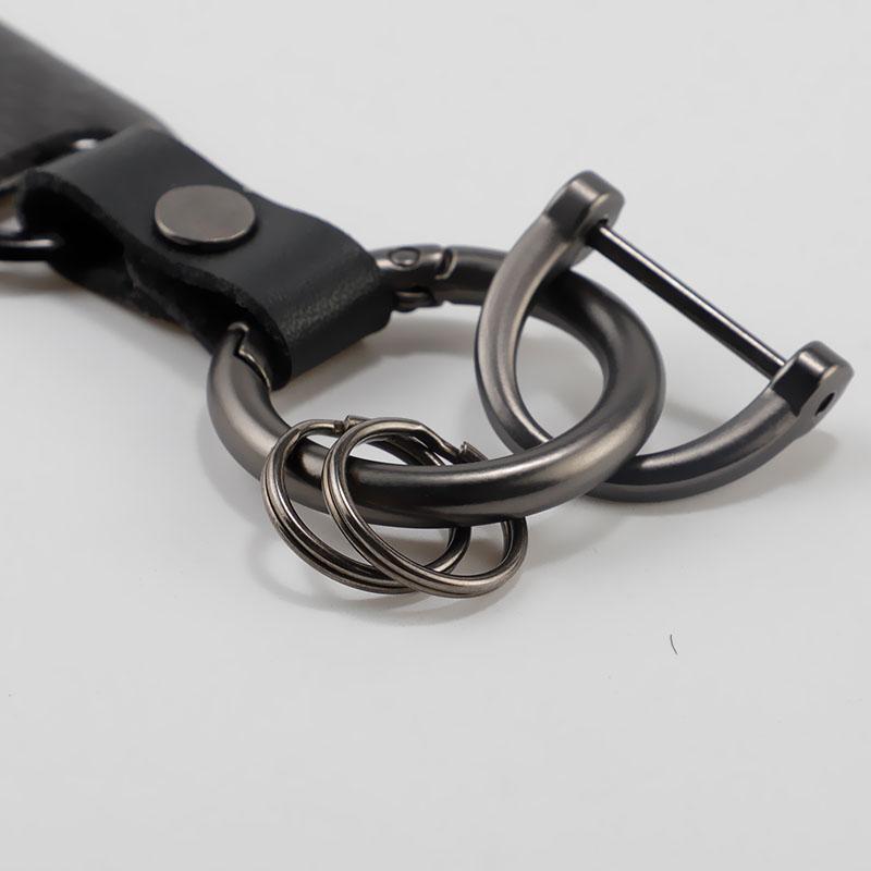 Hbrn5 Car Key Rings Quality Carbon Fiber Keychain Waist Buckle For Chevrolet Corvette Montana TrailBlazer Silverado Traverse Camaro