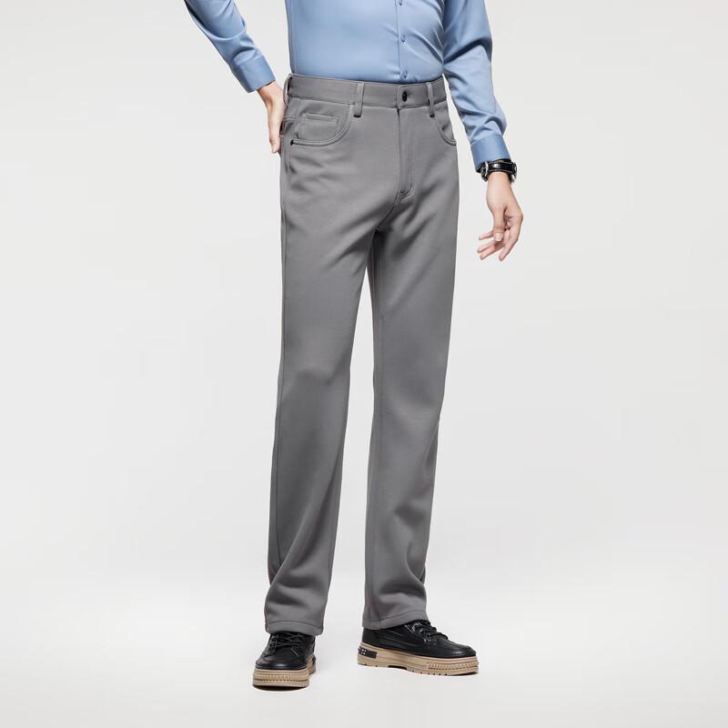 Firstview Men's Versatile Business Casual Wool Trousers