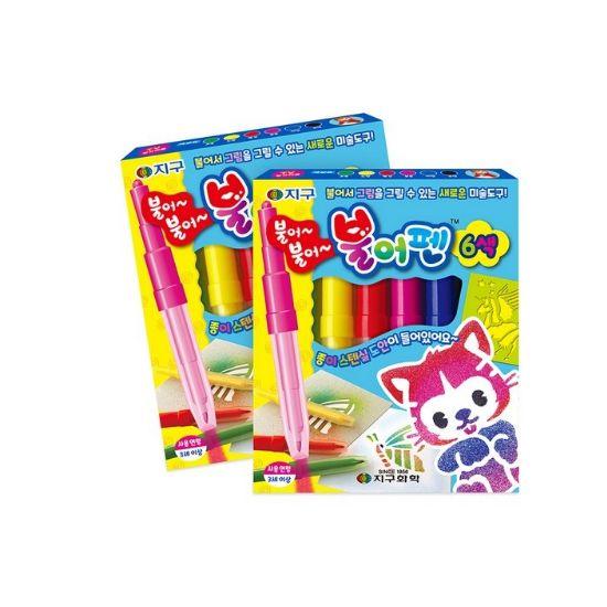Globe Chemical Blow Pen Set (6 Colors)-2 Sets