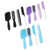 4pcs Hair Brush Set Hollow Comb Tail Comb Fine Wide Teeth Scalp Massage Hair Styling Comb Set