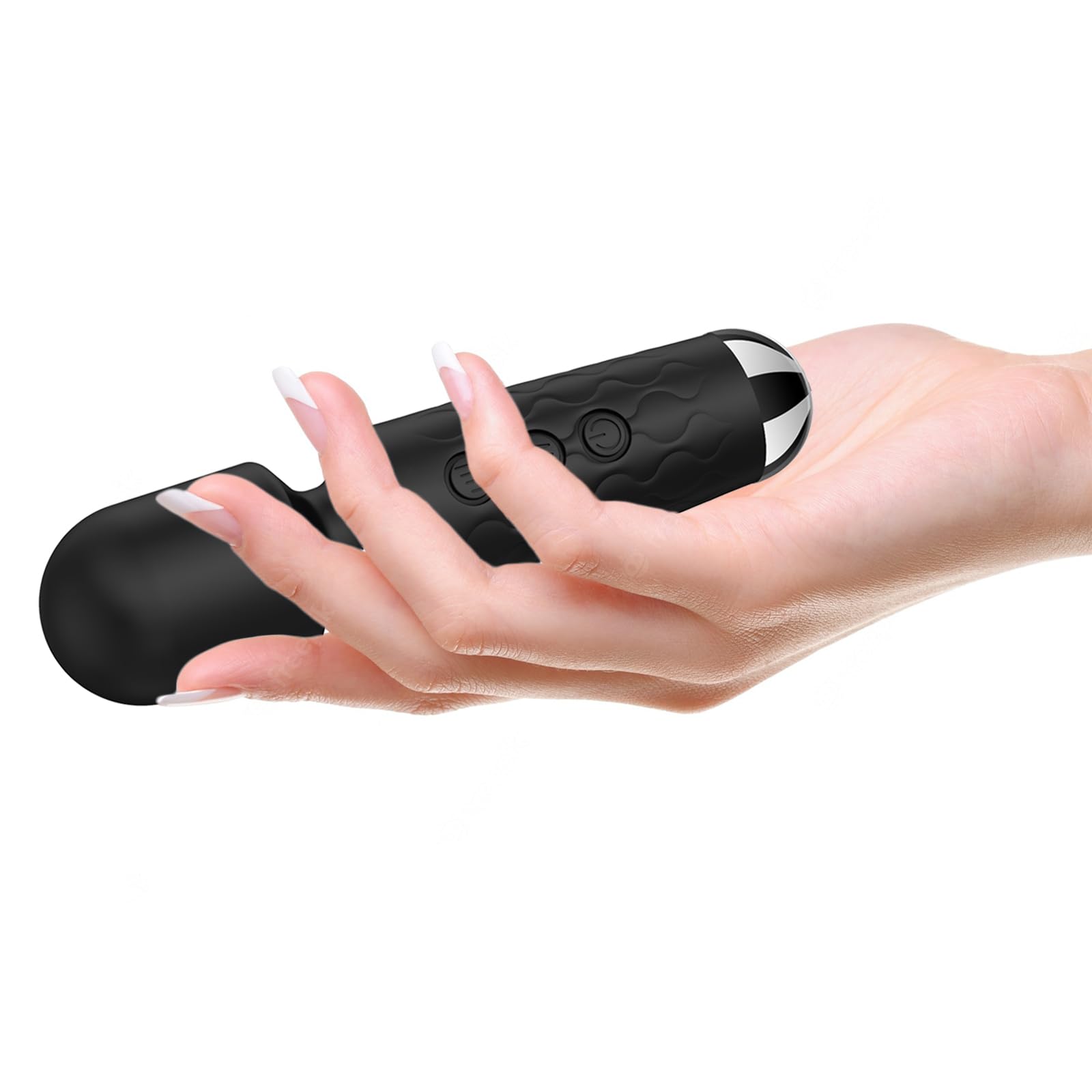 Handy Massager 8 С‚РёРїРѕРІ РІРёР±СЂР°С†РёРё 20 С‚РёРїРѕРІ РїРѕСЂС‚Р°С‚РёРІРЅС‹Р№ [РјРѕРґРµР»СЊ 2024] (BK) Р’РѕРґРѕРЅРµРїСЂРѕРЅРёС†Р°РµРјС‹Р№, С‚РёС…РёР№, + СЂРµР¶РёРјРѕРІ, РїРµСЂРµРєР»СЋС‡Р°РµРјС‹Р№, Р»РµРіРєРёР№,