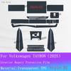 Per Volkswagen TAYRON Set completo Pellicola Interni Pellicola Protettiva Schermo Navigazione Pellicola Trasparente Pannello Cambio Accessori