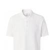 Men's Burberry SS21 Pattern Cotton Short Sleeve Polo Shirt White 80431231