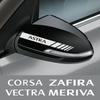For Opel rq181 Astra Adam OPC Meriva Combo Tigra Corsa Insignia Grandland Mokka Vertra Vivaro Zafira Car Rearview Mirror Cover Sticker