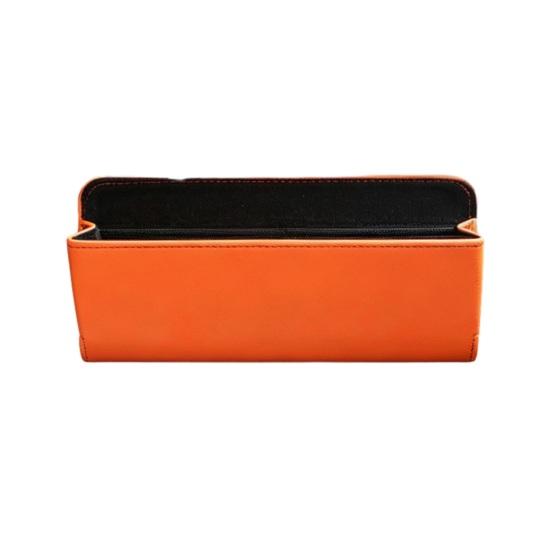 Car Center Console Organizer Faux Leather Car Storage Box for Sunglasses Cards Vehicle Dashboard Tray for Tidying Car Interior Accessory