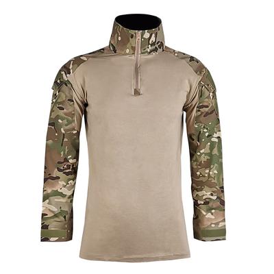 Camicie a Maniche Lunghe Camicia CP Cotone Ripstop Allenamento Mimetico Outdoor Magliette Abbigliamento Uomo