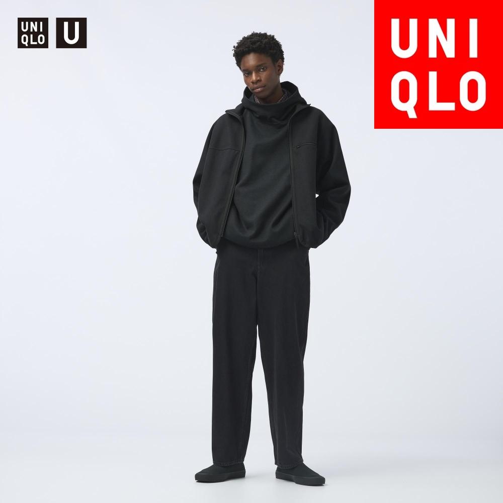 

Широкие цветные джинсы Uniqlo 08 DARK GRAY/MEN 35
