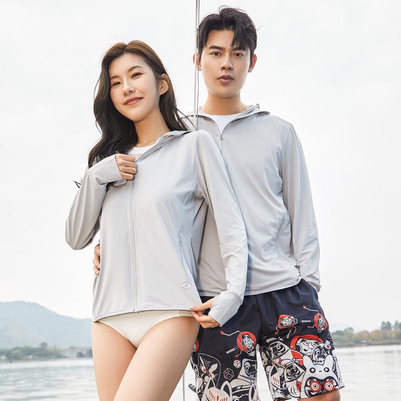 

UPF50+ Summer Sun Protection Jacket with Removable Brim - Breathable and Casual for Men and Women 4XL