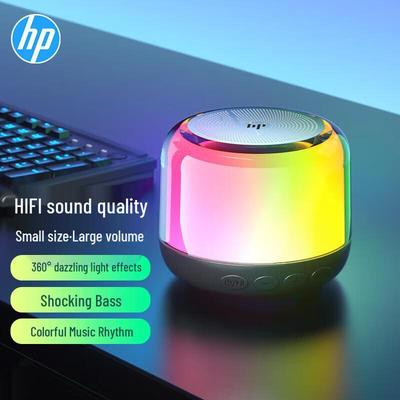 HP S02 Portable Mini Bluetooth Speaker with Dazzling Light Effects CN Plug (adapter Included)