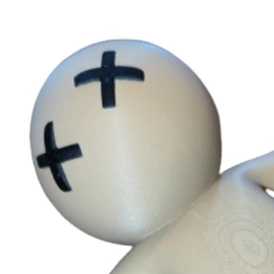 3D Printed Door Stop Little Figure Door Wedge Decorative Floor Door Stop