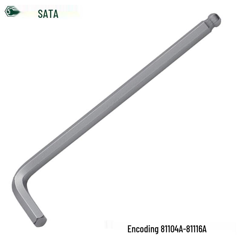 SATA Metric Extra Long Ball End Hex Key Set 81104A-81108A