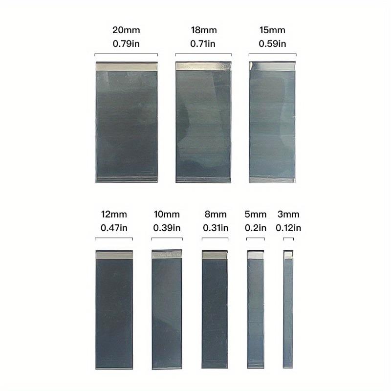 8pcs Knife Mold Style One-word Beheading Knife Mold Material Handmade Leather Punching Knife Sharp Belt Punching Leather Install Light Grey