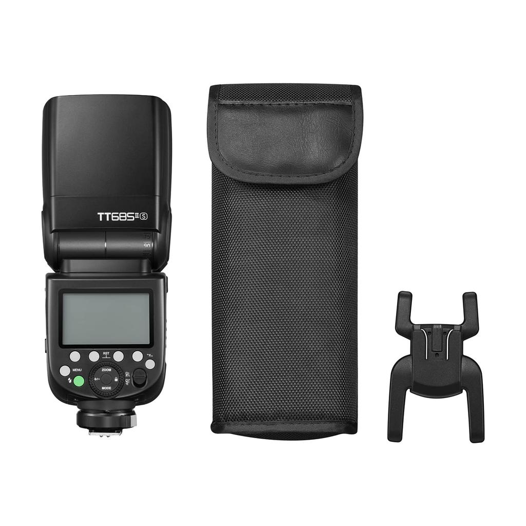 Авторизованная вспышка GODOX Strobe Speedlite, совместимая с камерами Sony HSS TTL GN60 330 Полная мощность Время перезарядки TCM Мгновенное преобразование Быстрое снятие