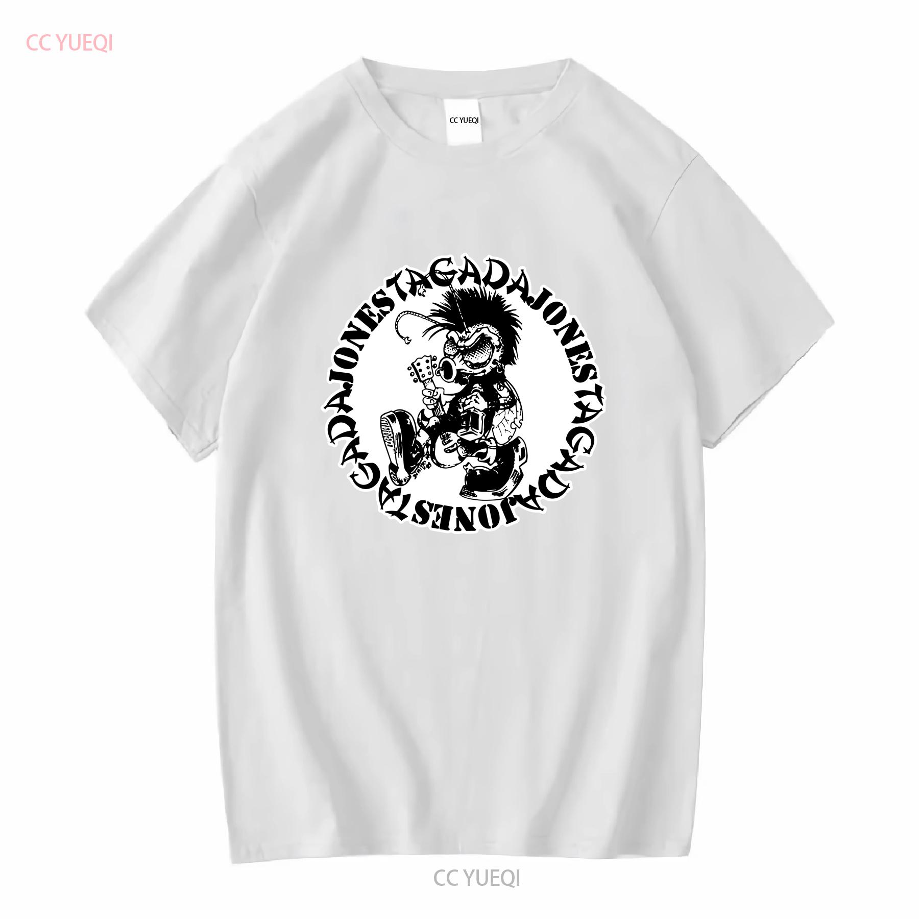 

TAGADA JONES T shirt band Hardcore anarcho Punk Rock long or short sleeves vintage Washed Comfortable Unisex homme Soft L
