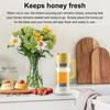 Glass Bottle Honey Syrup Dispenser Food Grade BPA Free Leakproof Glass
