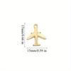 20pcs Assorted Colors Zinc Alloy Airplane Charms, Vintage Aircraft Pendants for DIY Keychains, Necklaces, Earrings, Jewelry Maki