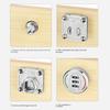 Home Security Drawer Combination Lock 3 Digital Code Wardrobe Code Lock Password Locker  Cabinet