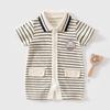 Summer Baby Short-Sleeve Bodysuit - Cotton Romper for Newborns