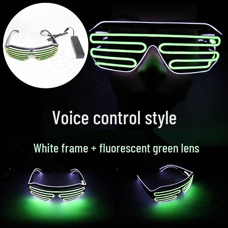 LED Light-Up Party Glasses for Stage Performances and Events