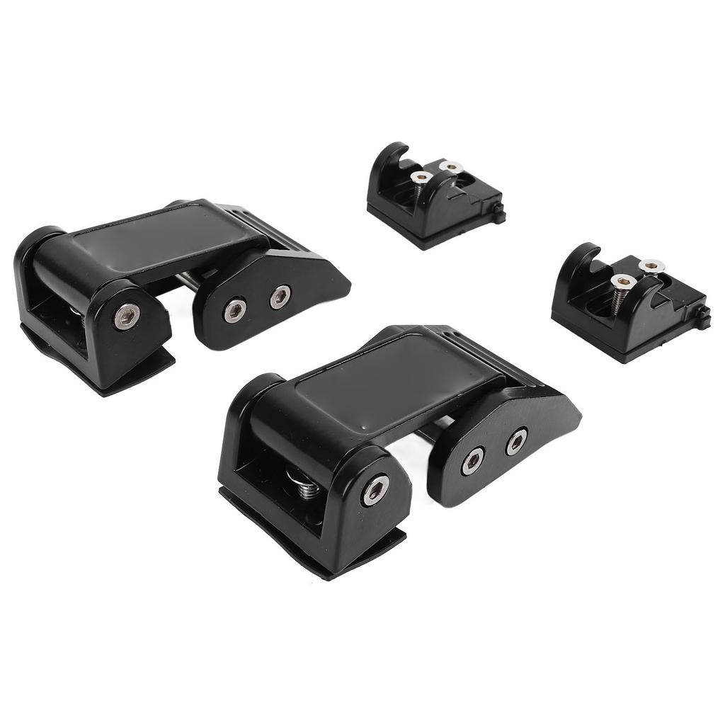 Hood Latches Lock Catch with US Flag Style Aluminium Alloy Latch Locking Hood Catch Kit for JK JL