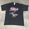 Maglietta Vintage The Darkness Band Tour 100% Cotone Magliette Uomo Top T-shirt Maglietta Top Unisex 2F871
