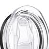 Cup Lid Food Grade BPA Free Plastic Sliding Transparent Replacement Straw Hole Splash Resistant 20oz Skinny Tumbler Cover Home Supplies