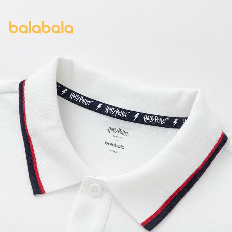 Balabala Boys' Harry Potter Short Sleeve POLO Shirt