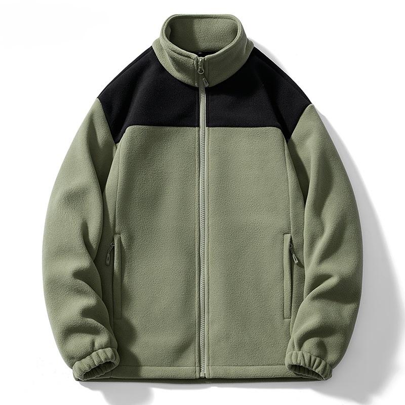 Warm Fleece Jacket for Men and Women, Outdoor Fleece Jacket for Couples, Winter Thick Cardigan, Fleece Jacket