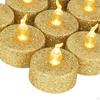 12Pcs Battery Tea Lights Flickering Flameless for Xmas Halloween Decoration