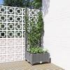 Planter with Light Trellis 40x40x121.5 Cm PP