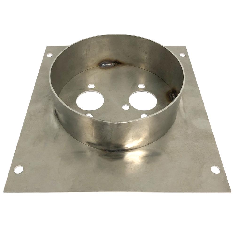 1PCS Chinese Diesel Heater Mounting Plate Stainless Steel 60mm Turret Planar For Eberspacher Webasto Heaters Automobiles Parts 1PCS