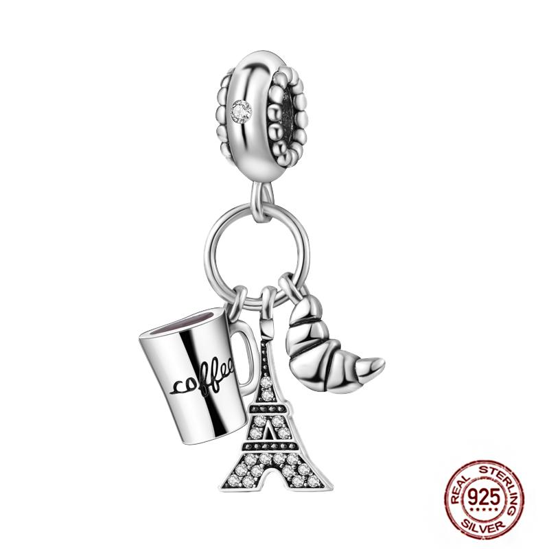 Woman Retro Copper Animal Tree Of Life Charms Beads Loveheart Fit Original Pendant Bracelet Diy Jewelry Making Gift