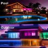 RGB LED Neon Strip  Waterproof Flexible Neon Light with Bluetooth APP & 24Key Remote Control for DIY Home Outdoor Festival Decor