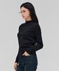 CHASECULT Women'S Mock Turtleneck Sweater - Black