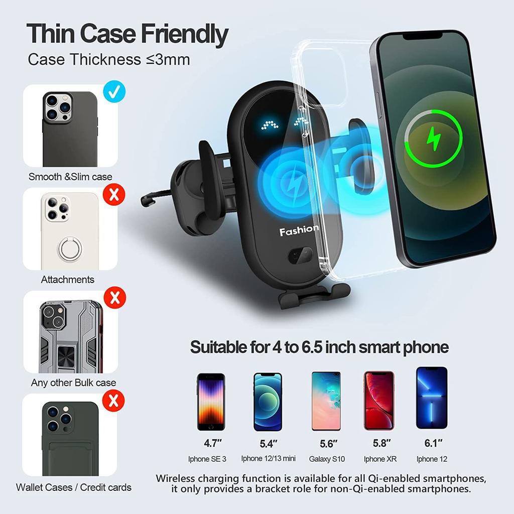 15W Wireless Charger Is Suitable for Apple Android Mobile Phone Watch Earphones Multi-function Wireless Charging