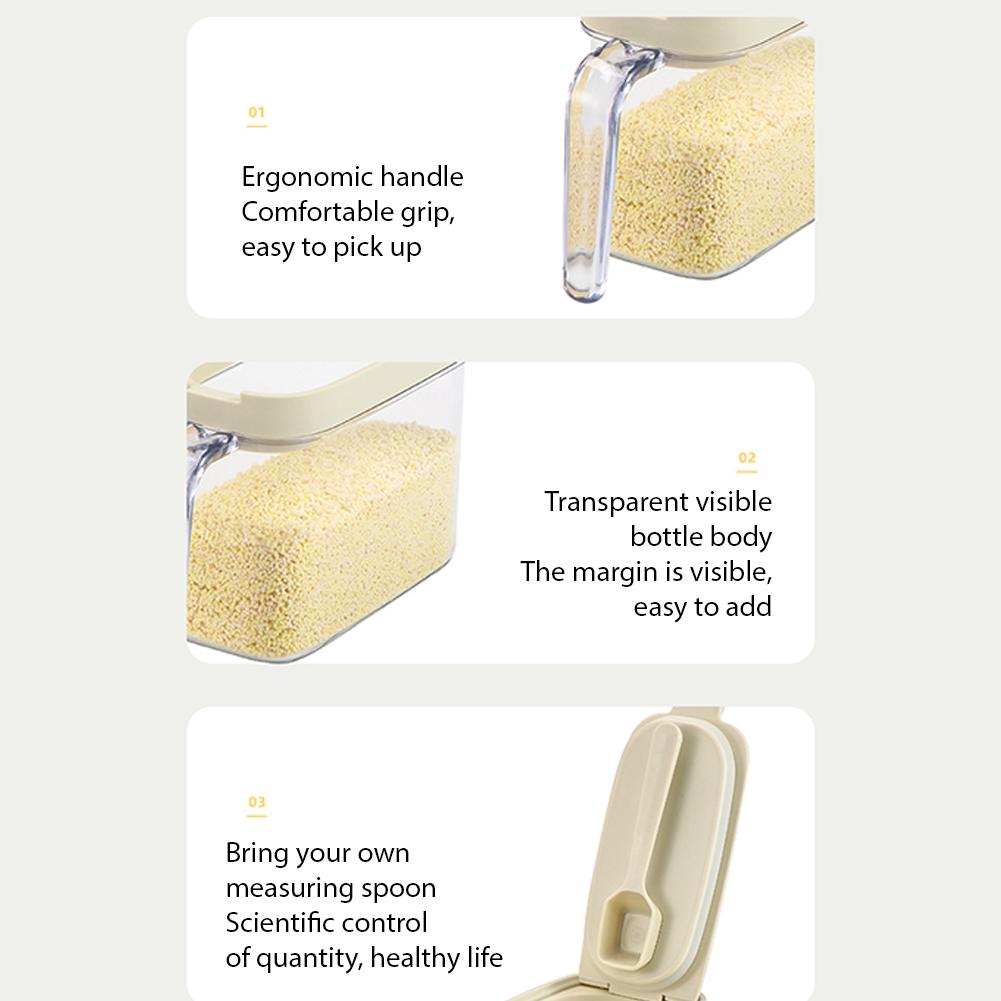 1PC 480/600ML Sealed Top Seasoning Box Household Moisture-Proof Seasoning Bottle, Msg Salt Seasoning Storage Box Supplies