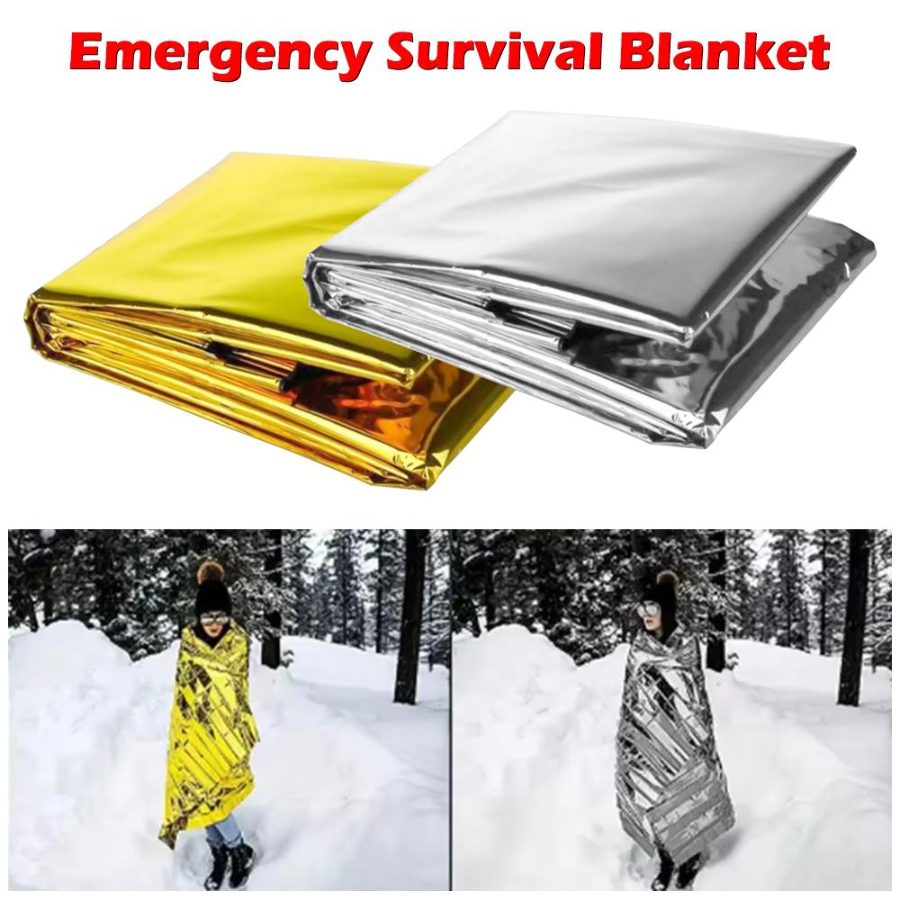 Waterproof Emergency Survival Blanket Mylar Foil Outdoor Emergency Blanket Hiking