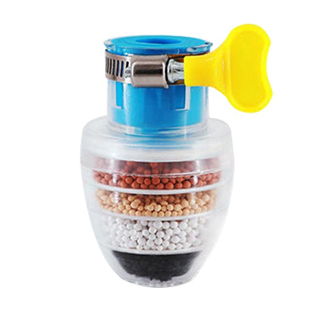 Purifier Tap Filter Water Saving Kitchen Faucet Bubbler Activated Carbon Filtration Shower Head Nozzle Cleaning Filter