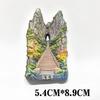 China Souvenirs Guangzhou Tower Fridge Magnets Fujian Guangxi Beihai Xiamen Wuzhen Dali Luoyang Zhangjiajie Fridge Magnets Gifts