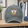 Nashville Music City Retro Guitar Distressed Baseball Cap Unisex Adjustable Duckbill Hat for Outdoor Daily Wear