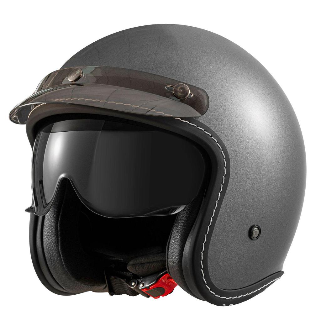 Retro Eagle Head Three-Quarter Motorcycle Helmet