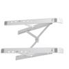 Desk Laptop Stand Foldable Aluminum Alloy Computer Stand Portable Laptop Riser Cooling RackSilver